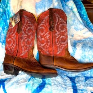 Old West women’s boots 8